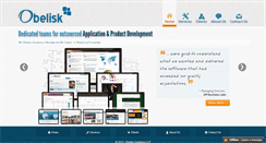 Desktop Screenshot of obelisksolutions.in