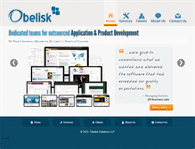 Tablet Screenshot of obelisksolutions.in